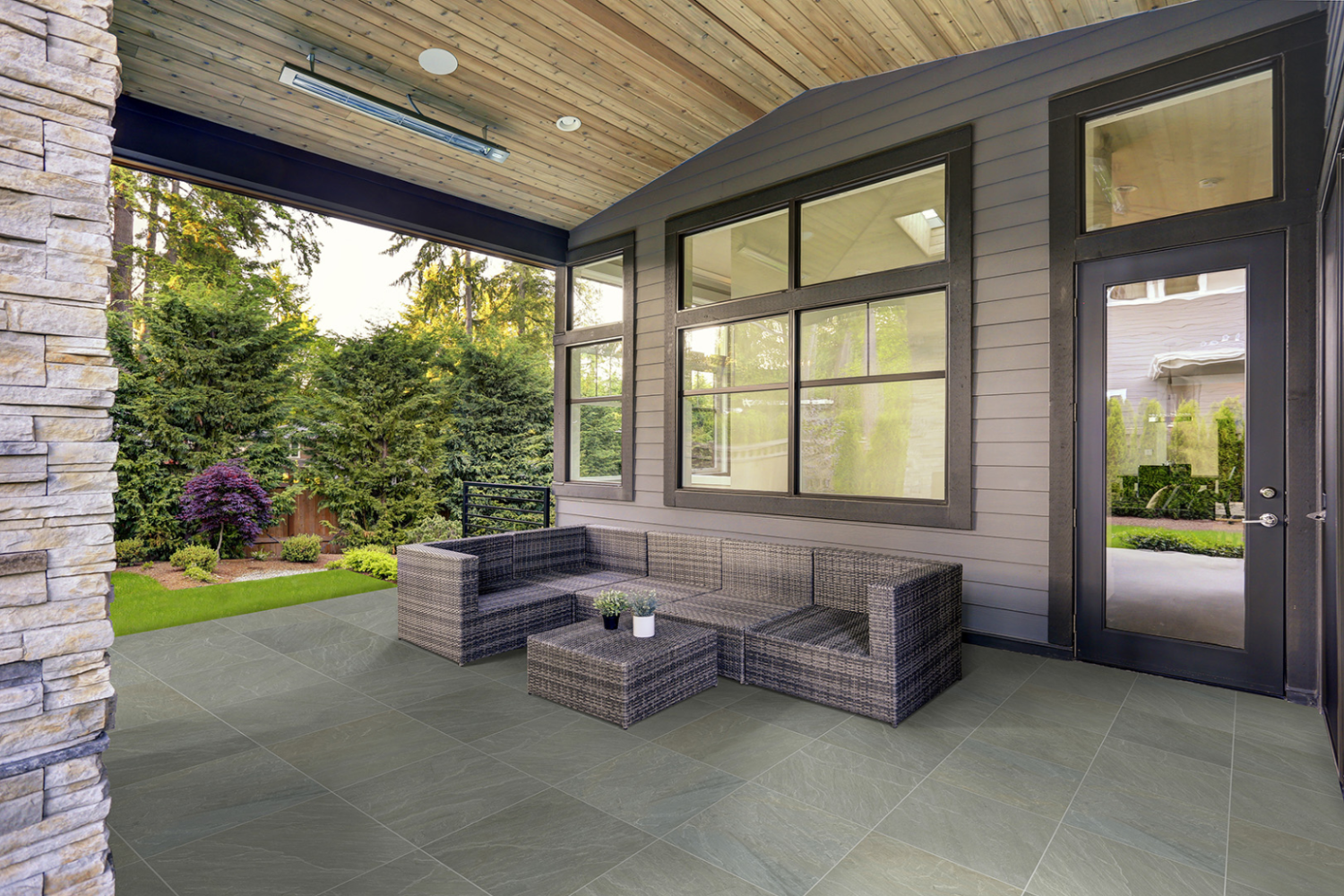 bluestone porcelain pavers